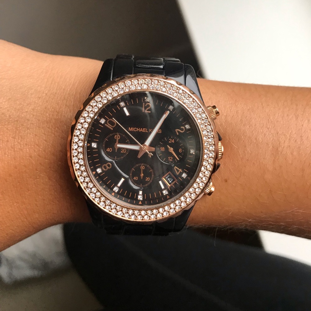 Black Michael Kors watch